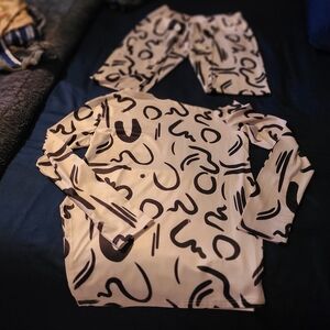 Women's two piece pants suit